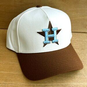 MITCHELL & NESS HOUSTON ASTROS 2022 WORLD SERIES PRO PINCH SNAPBACK HAT NEW